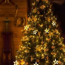 SPARK WORLD Yellow Star Shape String Lights image 3