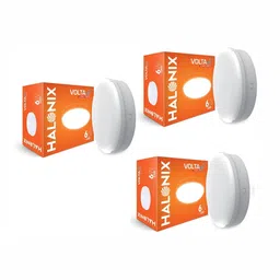 Halonix White 3 Pcs Traditional Spherical Ceiling Lamps-picture-21