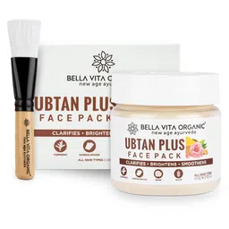 Bella Vita Organic Unisex Beige Multani Mitti Ubtan Plus Face Pack 80 g-picture-37