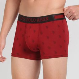 U.S. Polo Assn. Premium Printed Mid Rise Trunk PT002-R03-PR-Deep Red-image-77
