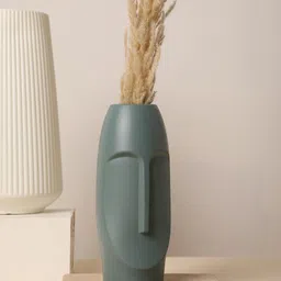 Bonhomie Grey Texture Abstract Vase-image-37