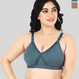 FUNAHME Pack Of 2 Full Coverage Bra-picture-4