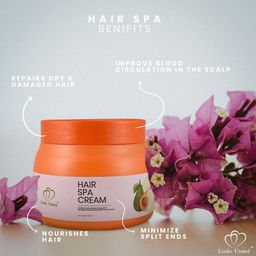Looks United Pack Of 2 Hair Spa Cream-500 gm With Anti-Ageing Cream-50 gm-56