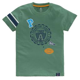 CODEZ Boys Pack of 2 Typography Printed Cotton T-shirts image 5