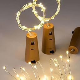 SPARK WORLD Yellow Cylindrical Shape String Light-53