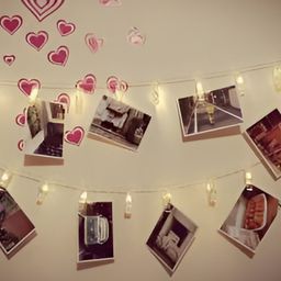 SPARK WORLD Yellow Photo Clip LED String Lights-35