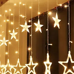 SPARK WORLD Yellow LED String Lights-33