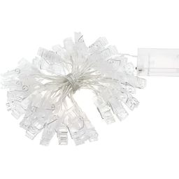 ENORMITY Yellow Photo Clip Shape String Lights image 1
