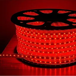 ENORMITY Red & Black Rice Shaped LED Rope String Lights-2