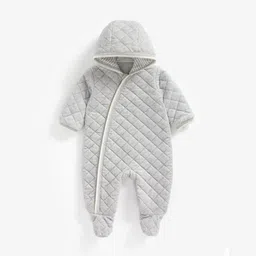 mothercare Infants Boys Textured Cotton Sleepsuit-image-25