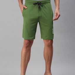 U S Polo Assn Men Green Lounge Shorts-image-100