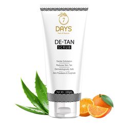 7 DAYS Feel Of Nature De-Tan Face Scrub With Vitamin C - 100g-9