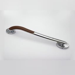 Rab Brown & Silver Toned Glossy Finish Zinc Door Handle-10