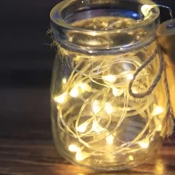 ENORMITY Yellow Cylindrical Shape String Lights image 2