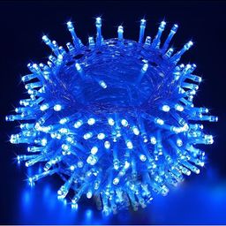 ENORMITY  Blue Rice Shaped  LED String Lights image 3