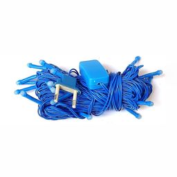 SPARK WORLD Blue Rice Shaped String Lights image 3