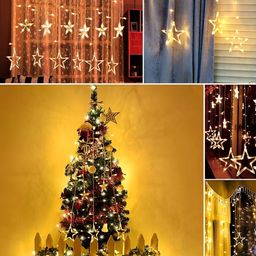 SPARK WORLD Yellow Star Shape String Lights image 5