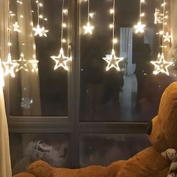 ENORMITY Yellow Star Shape String Lights image 3
