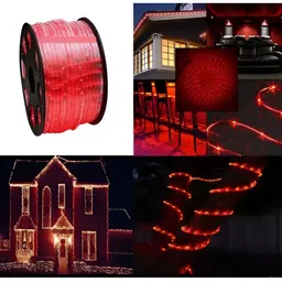 ENORMITY Red Rice Shape String Lights image 3