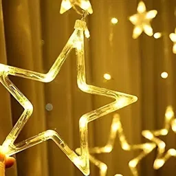 SPARK WORLD Yellow Star Shape String Lights image 5
