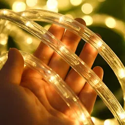 SPARK WORLD Yellow Rope Neon 1350 LED String Lights image 5