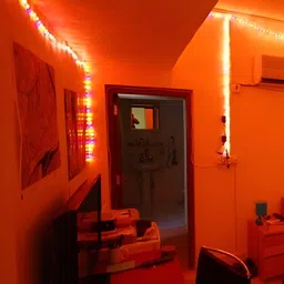 SPARK WORLD Red Rope String Lights image 2