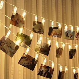 ENORMITY White Photo Clip Shape String Light image 5