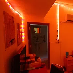 SPARK WORLD Red LED String Lights image 2