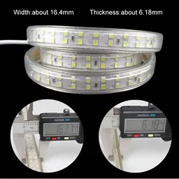SPARK WORLD White Rice Shaped LED String Lights image 2
