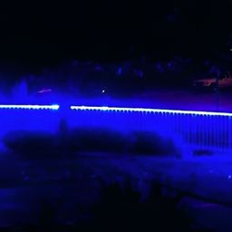 SPARK WORLD Blue Rice Shaped String Lights image 3