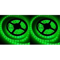 ENORMITY Green 2 Pieces Rice Shape String Lights image 1