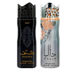 ASDAAF Set Of 2 Men Purple & Dalia Deodorant Body Spray-200 ml-53