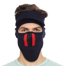 Gajraj Unisex Pack Of 2 Cotton Full Face Mask With Air Filter Mesh & Visor-21