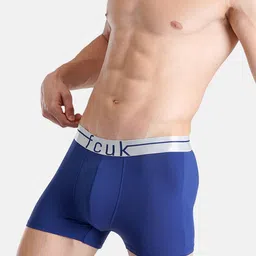 FCUK Pack Of 2 Antimicrobial Trunks MER-T-02-HBRMST-BLDP image 2