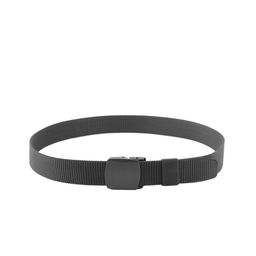 WINSOME DEAL Men Set Of 2 Textured Canvas Belt With Slider Buckle image 5