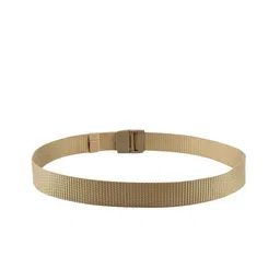 WINSOME DEAL Men Set Of 2 Textured Canvas Belt With Slider Buckle image 3