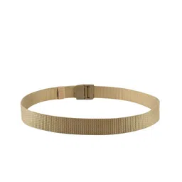 WINSOME DEAL Men Set Of 2 Textured Canvas Belt With Slider Buckle image 3