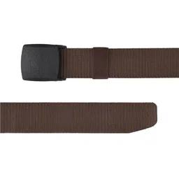 WINSOME DEAL Men Set Of 2 Textured Canvas Belt With Slider Buckle image 4