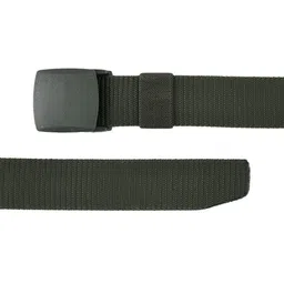 WINSOME DEAL Men Set Of 2 Textured Canvas Belt With Slider Buckle image 5