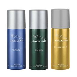 JAGUAR Men Set of Classic Gold - For Men - Classic Deodorant - 150 ml each-image-14