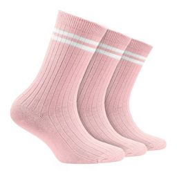 FOOTPRINT 3 Pairs Infant Kids Patterned Ankle-Length Organic Cotton Socks-14