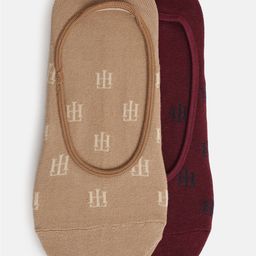 Tommy Hilfiger Men Pack of 2 Solid Shoe Liners Socks-picture-8
