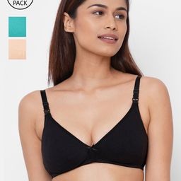 Inner Sense Pack Of 3 Maternity Bras-image-97