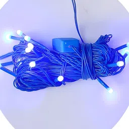 SPARK WORLD Blue 4 Pieces Rice-Shaped Fairy String Lights image 3