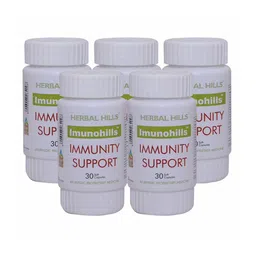 Herbal Hills Set Of 5 Imunohills Immunity Support Capsules - 30 Capsules Each-image-7