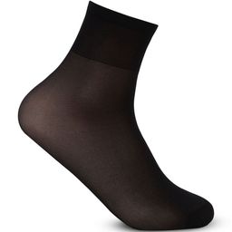 Bonjour Women Ultra-Thin Transparent Ankle Length Socks-29