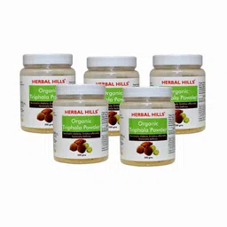 Herbal Hills Set Of 5 Organic Triphala Powder - 200 g Each-image-3