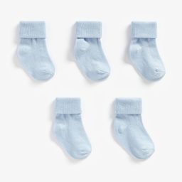 mothercare Boys Pack Of 5 Patterned Cotton Ankle Length Socks-28