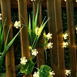 ENORMITY Yellow Flower Shape String Lights image 5