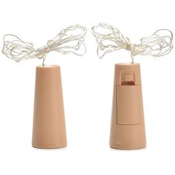 SPARK WORLD Yellow Rice Shaped String Lights image 2